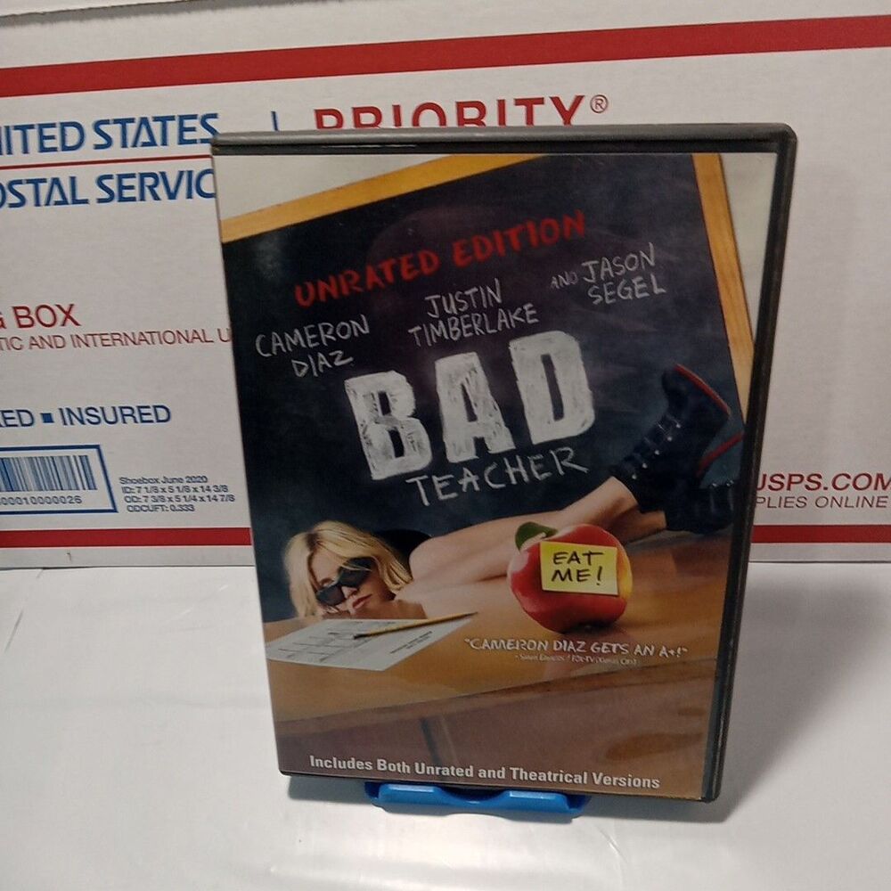 Bad Teacher DVD Unrated Edition Cameron Diaz Justin Timberlake Jason Segel